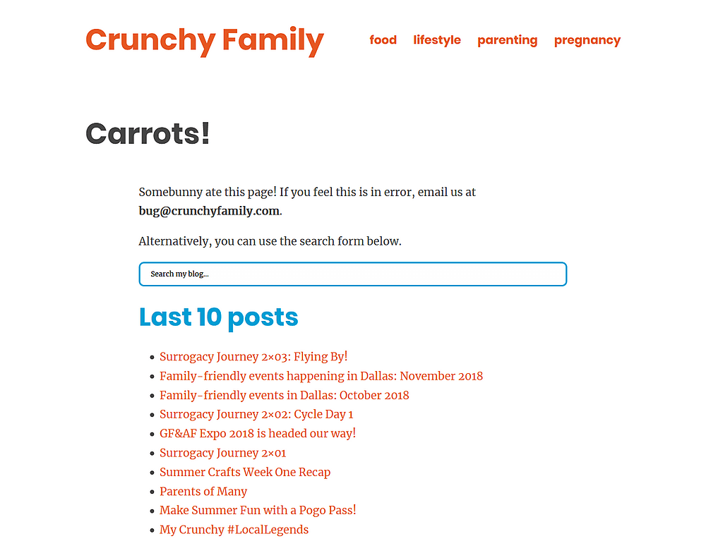 Post thumbnail for Crunchy Bunny